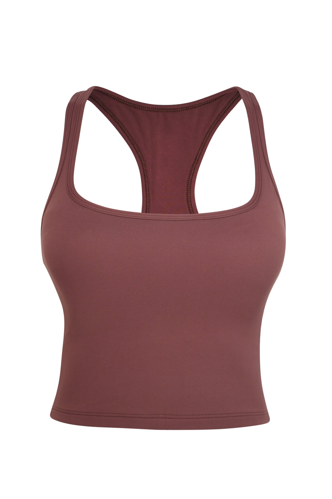 Buttersoft Rachel Racerback Singlet - Mahogany