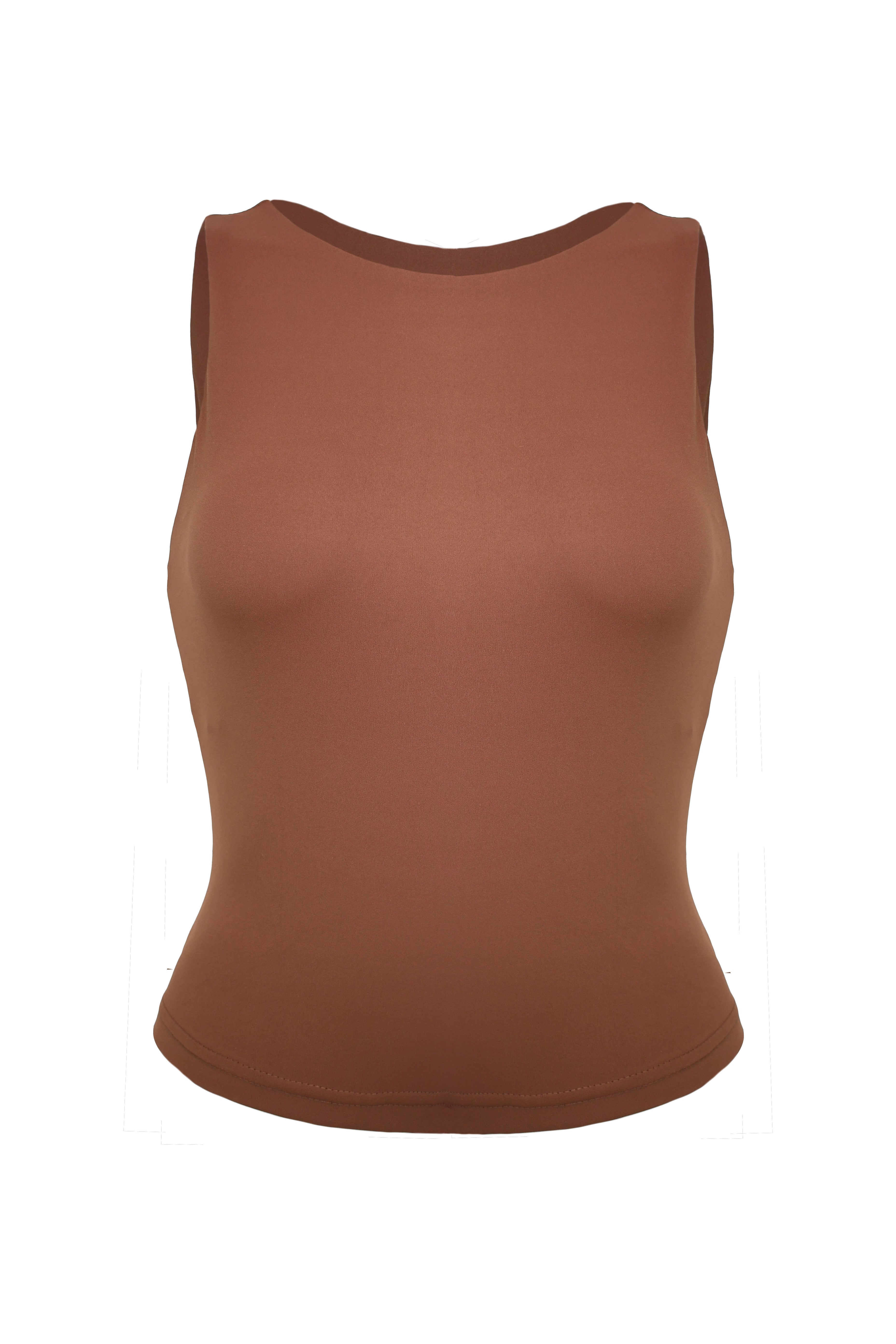 Buttersoft Keira Contouring Singlet - Chocolate