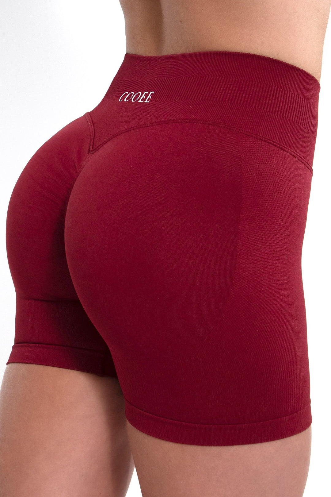 Amour Seamless Shorts – Red Wine