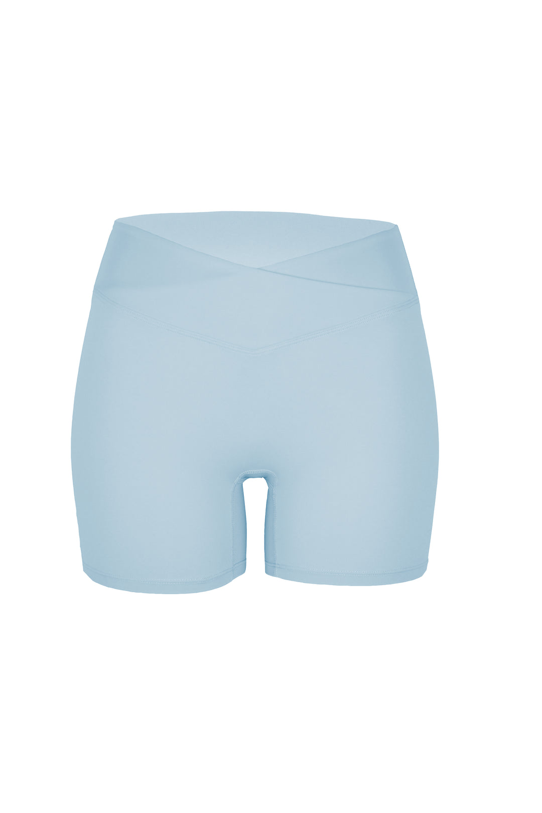 Ultimate Blend Celeste V High Rise 4” Shorts - Baby Blue