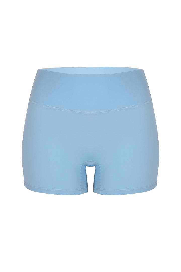 Velvet Luxe Ava 4” Shorts - Baby Blue