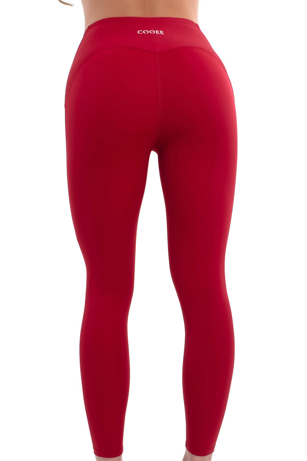 Crush Leggings - Cherry Red